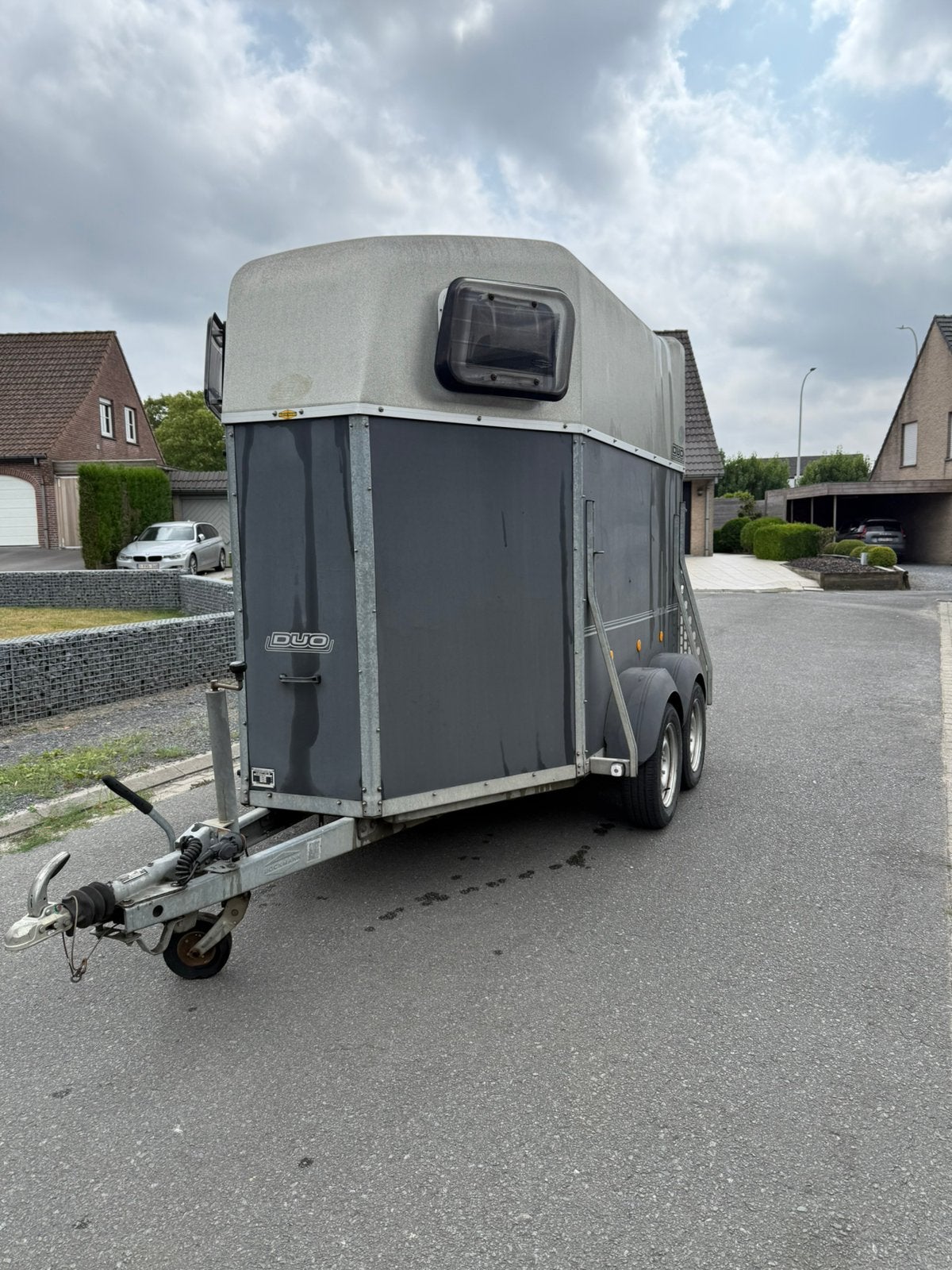 2-paards paardentrailer, Dieren en Toebehoren, Ophalen, Gebruikt, Aluminium, 2-paards trailer