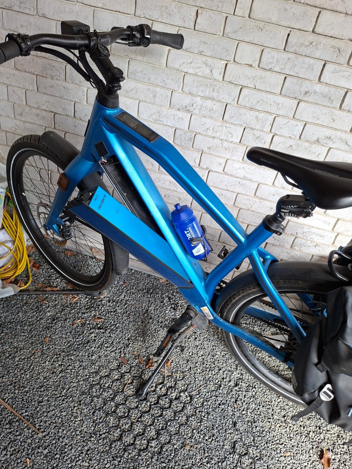 stromer st2 belt maat L blauwe batterij, Vélos & Vélomoteurs, Vitesses, Stromer., Utilisé, Frein à disque
