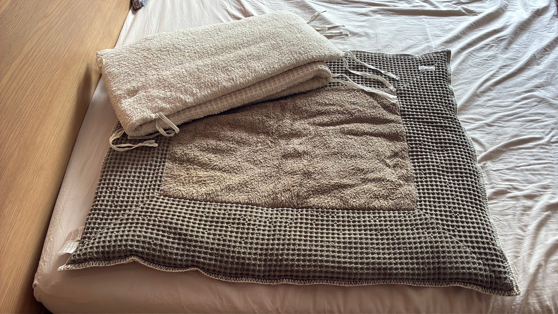 Parklegger + bedomranding koeka, Kinderen en Baby's, Ophalen, Gebruikt, Rechthoekig, Boxkleed