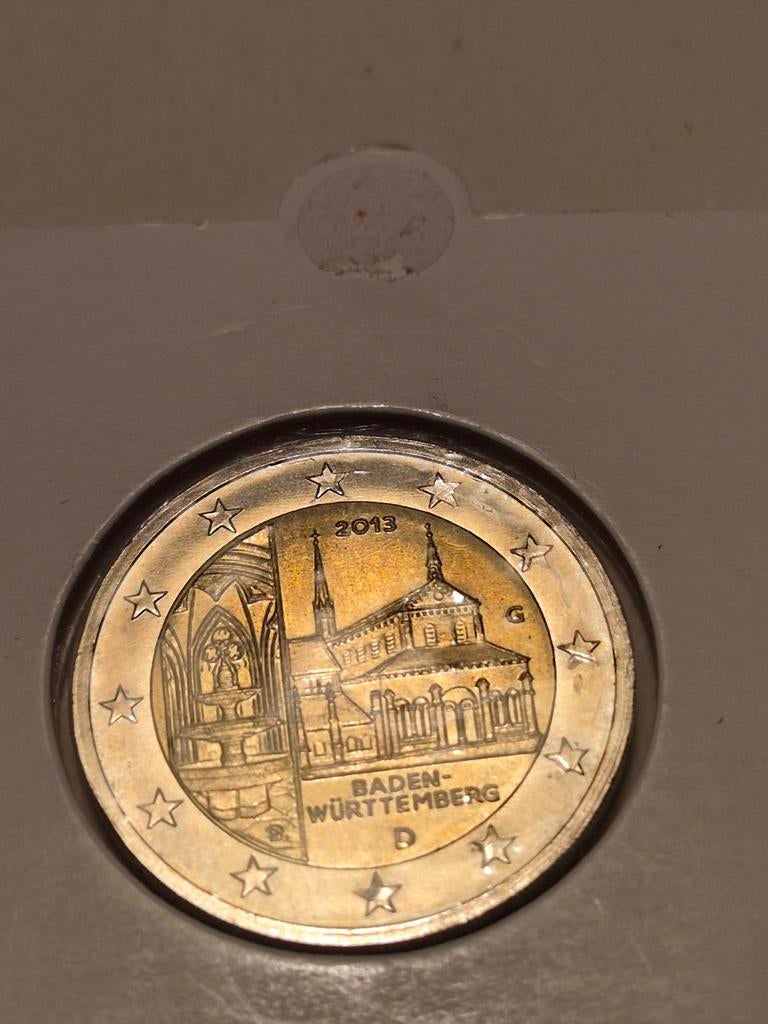 Herdenkingsmunt 2€ Duitsland 2013 G fdc, Ophalen, Duitsland, 2 euro, Losse munt