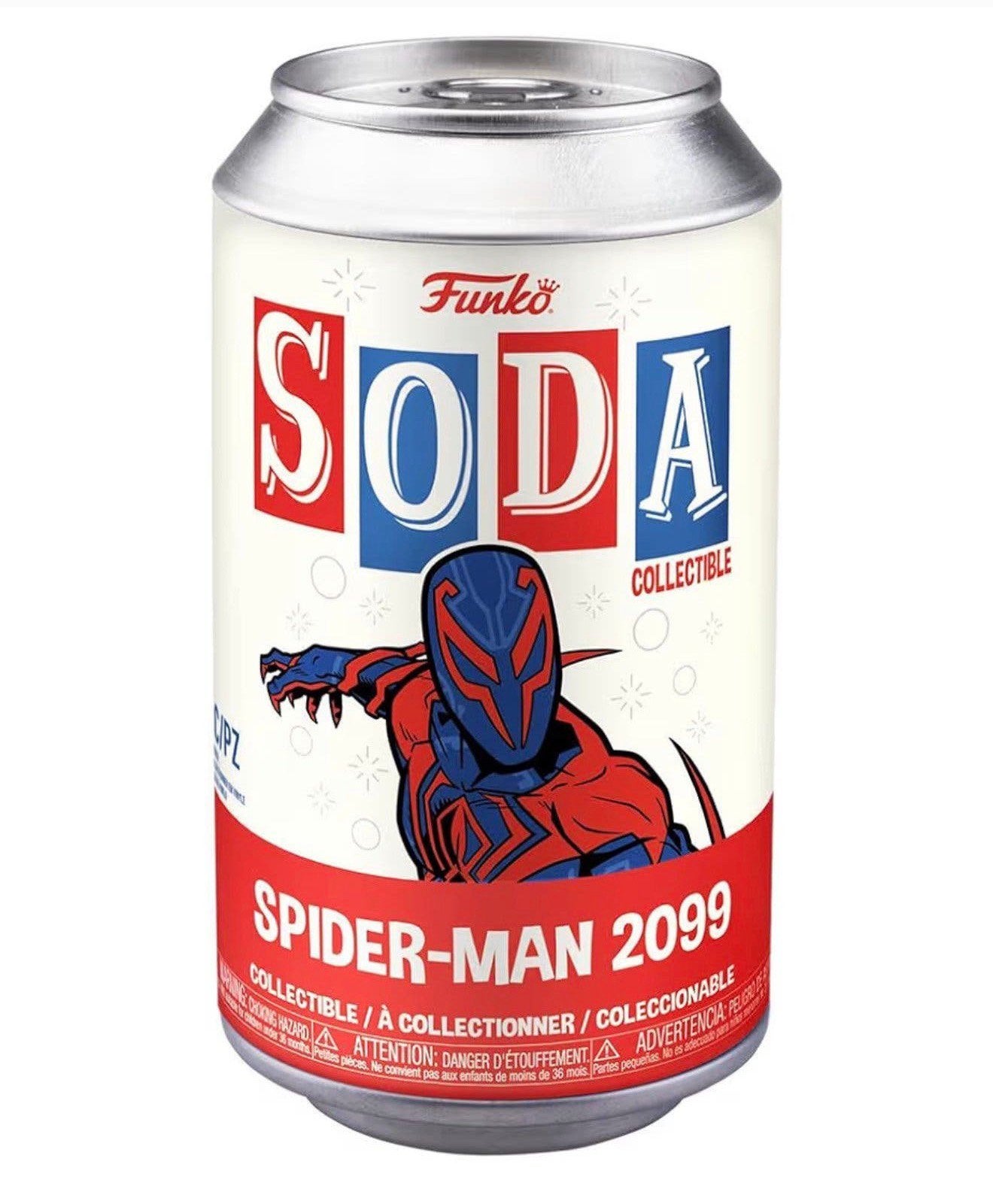 Soda en vinyle Funko Spider-Man Across the Spider-Verse 2099, Enlèvement ou Envoi, Neuf