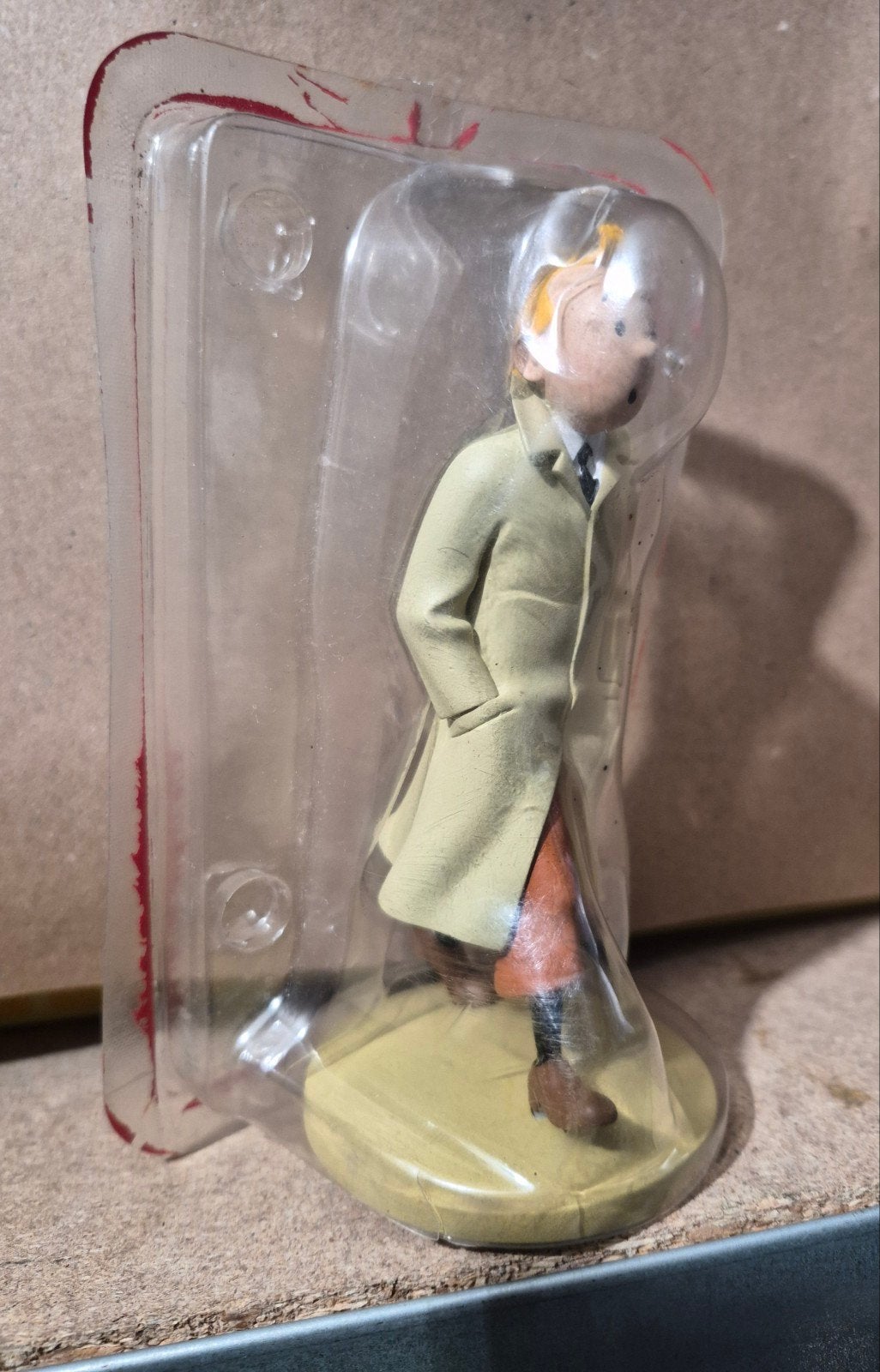 Tintin figurine officiel, Enlèvement ou Envoi