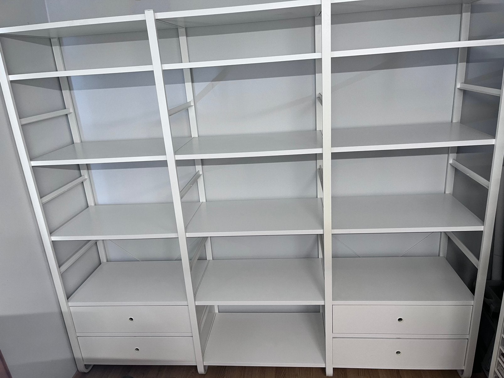 Ikea Elvarli open kast met lades - 245x51x216 cm, Huis en Inrichting, Kasten | Kleerkasten, 200 cm of meer, Zo goed als nieuw