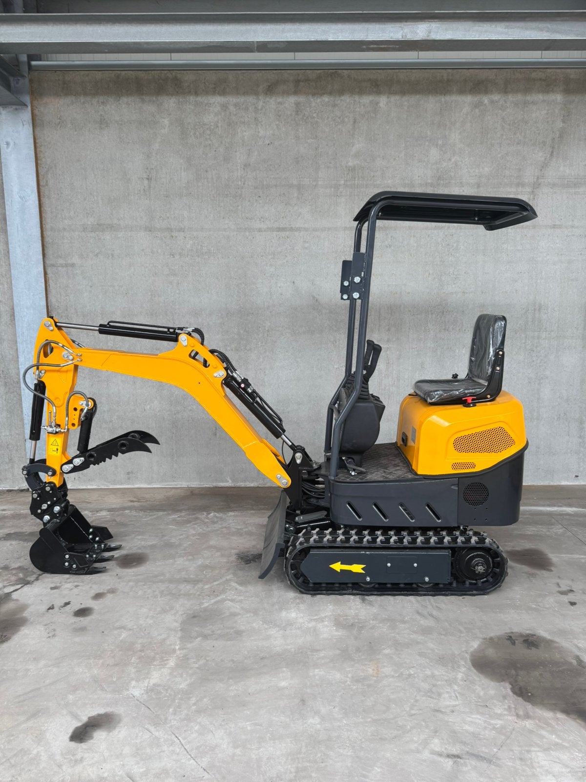 1000kg Minigraver | Giekzwenk | 3 Bakken ZOMERACTIE, Ophalen, Graafmachine