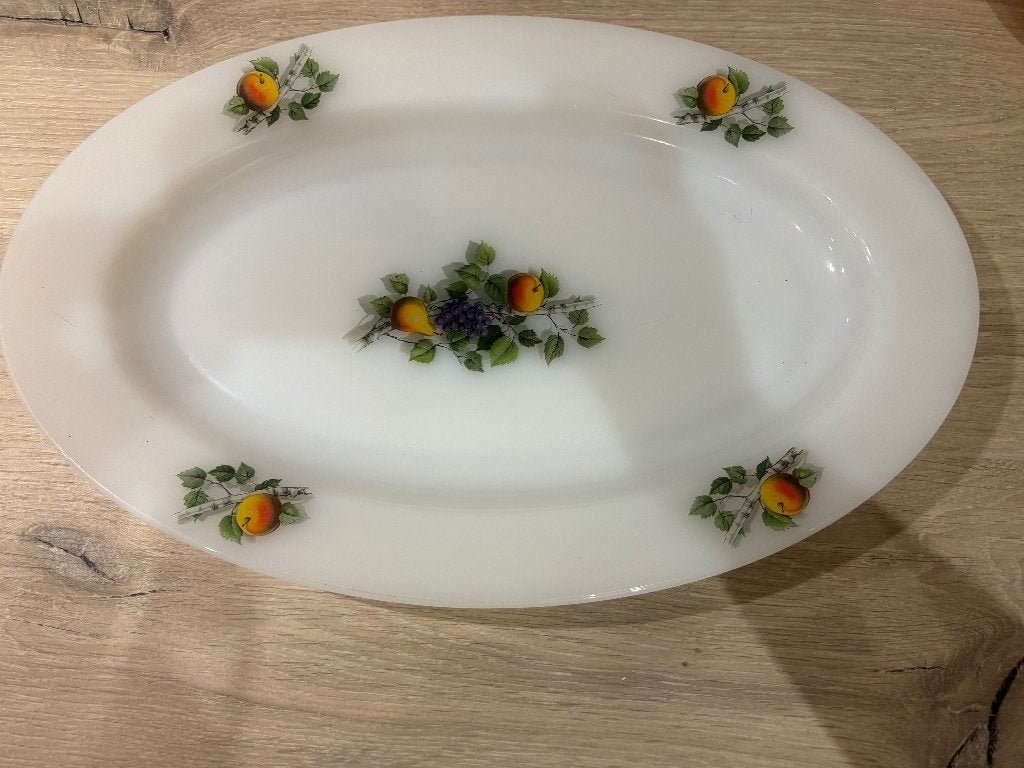 plat ovale arcopal fruits de France, Enlèvement ou Envoi