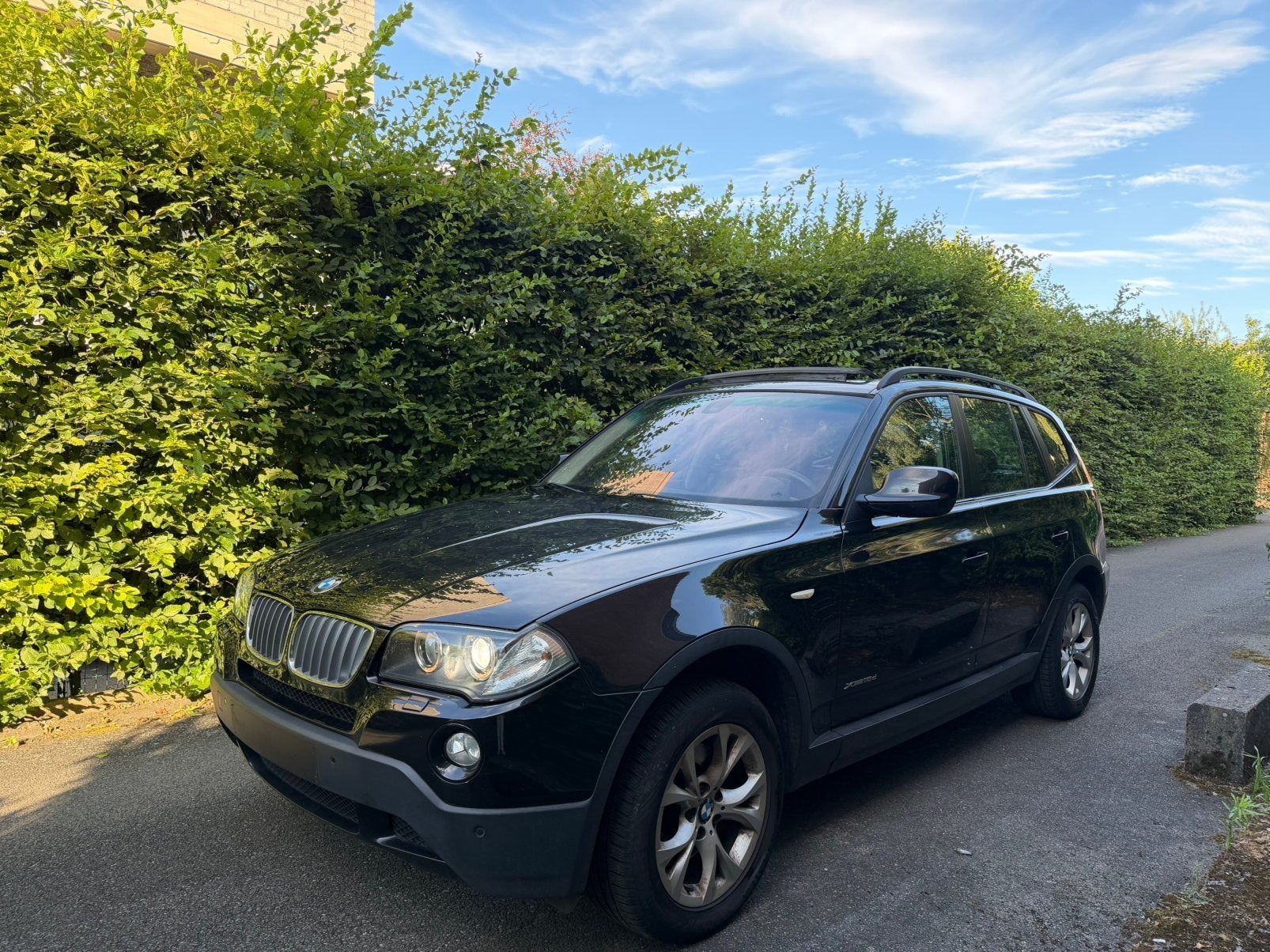 BMW X3 X-DRIVE 2.0 diesel avec 142.000 KM - EURO 5 - GARANTI, Euro 5, Entreprise, Noir, 5 portes
