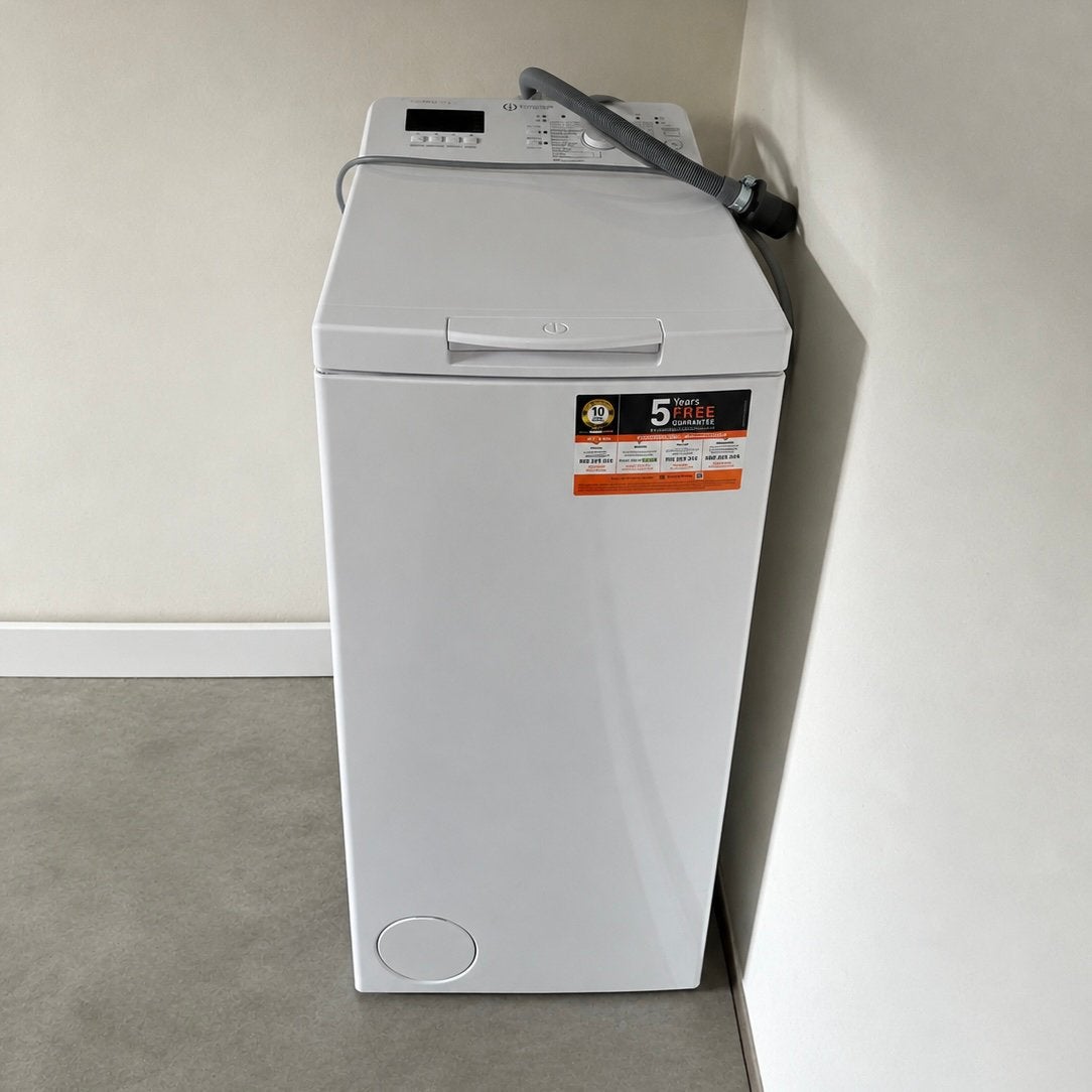 Indesit Vrijstaande Wasmachine Toplader 7 kg, Elektronische apparatuur, Ophalen, Gebruikt, Bovenlader, 1200 tot 1600 toeren