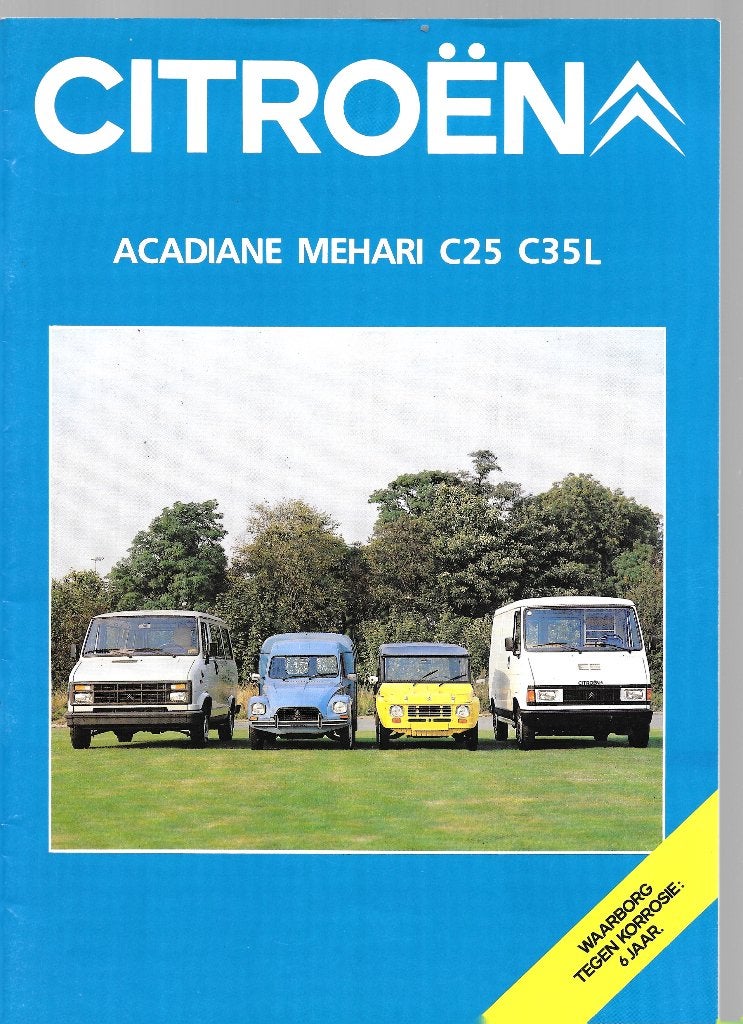 CITROËN Bedrijfswagens ca 1975, Ophalen of Verzenden, Zo goed als nieuw, Citroën