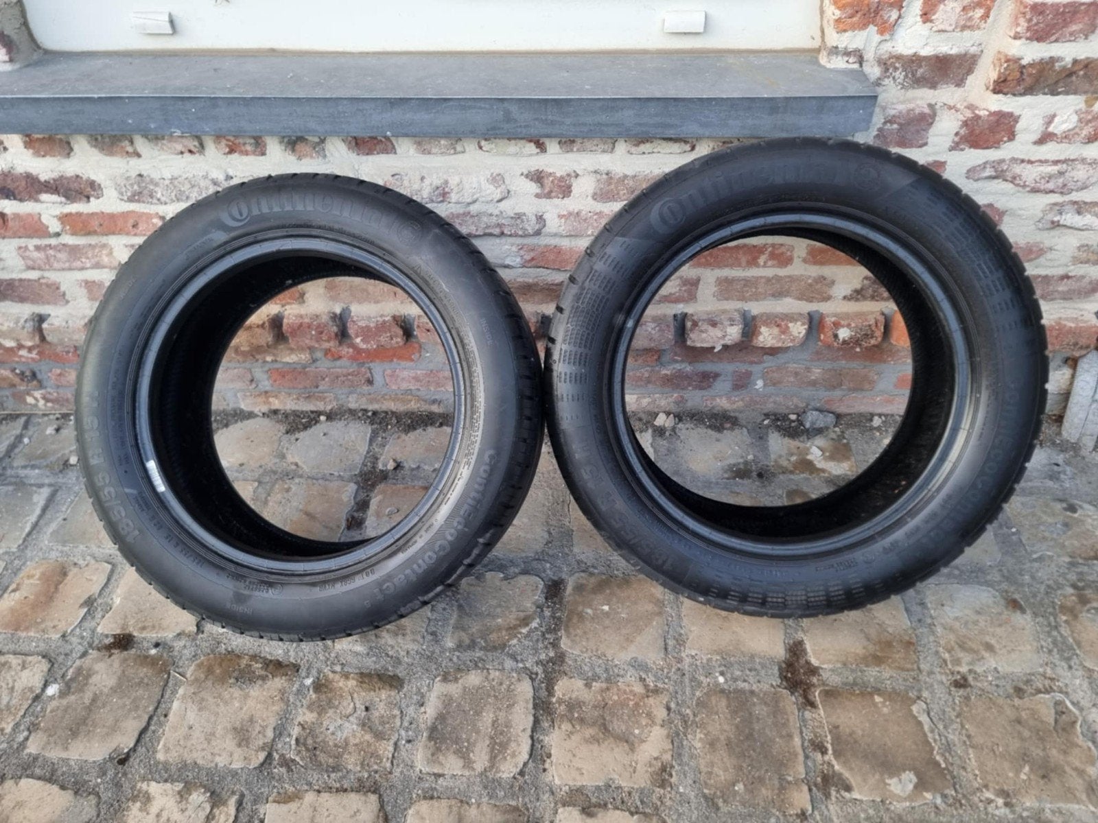 2 banden Continental in nieuwe staat
185 55 R15
DOT 2019, Ophalen of Verzenden