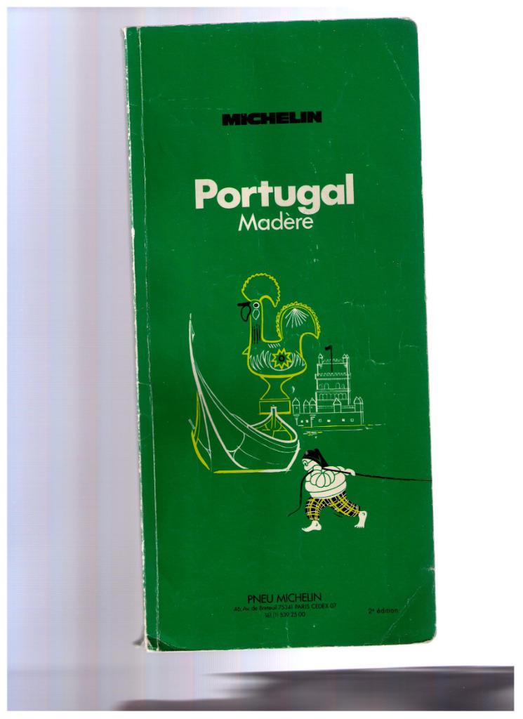 Guide vert Michelin PORTUGAL 1975, Livres, Guides touristiques, Utilisé, Guide ou Livre de voyage, Michelin, Enlèvement ou Envoi