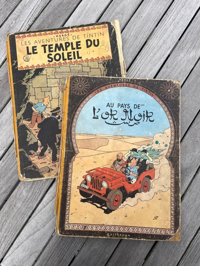 2 bd Tintin original 1950, Livres, Enlèvement ou Envoi, Comme neuf