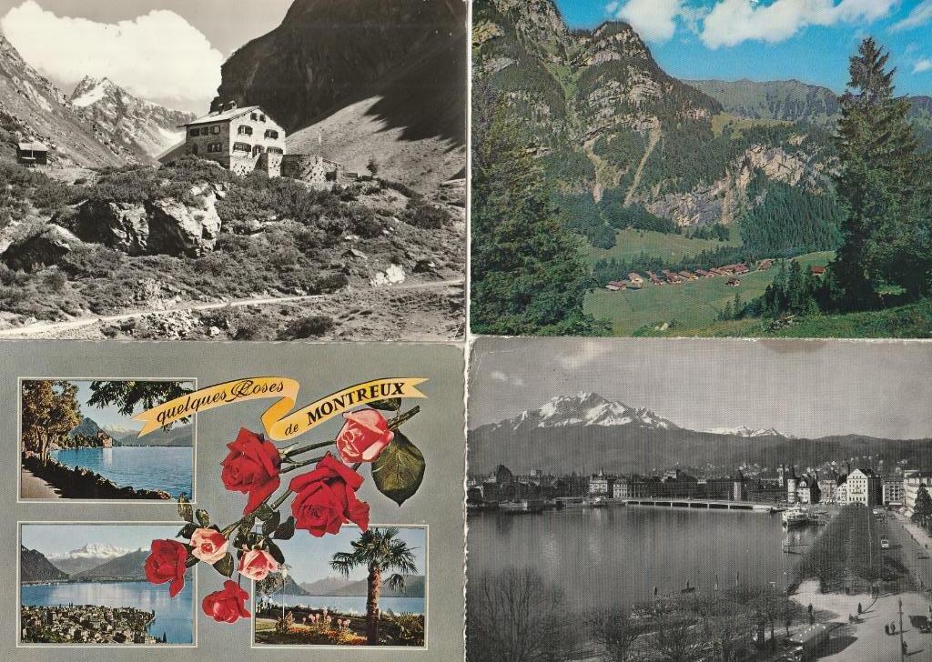 Postkaarten : Zwitserland 9 x ., Verzamelen, Ophalen of Verzenden