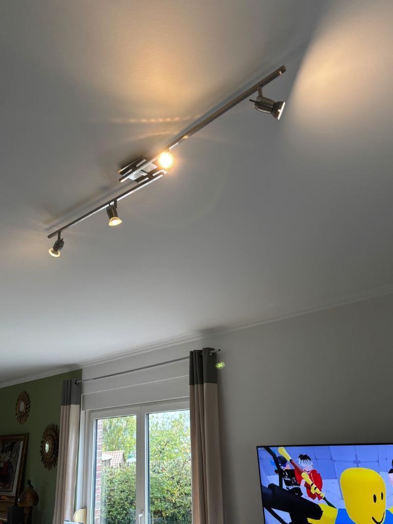 Rail 4 spots plafond Massive 2007, Rail spot plafond, Enlèvement, Utilisé, Métal ou Aluminium