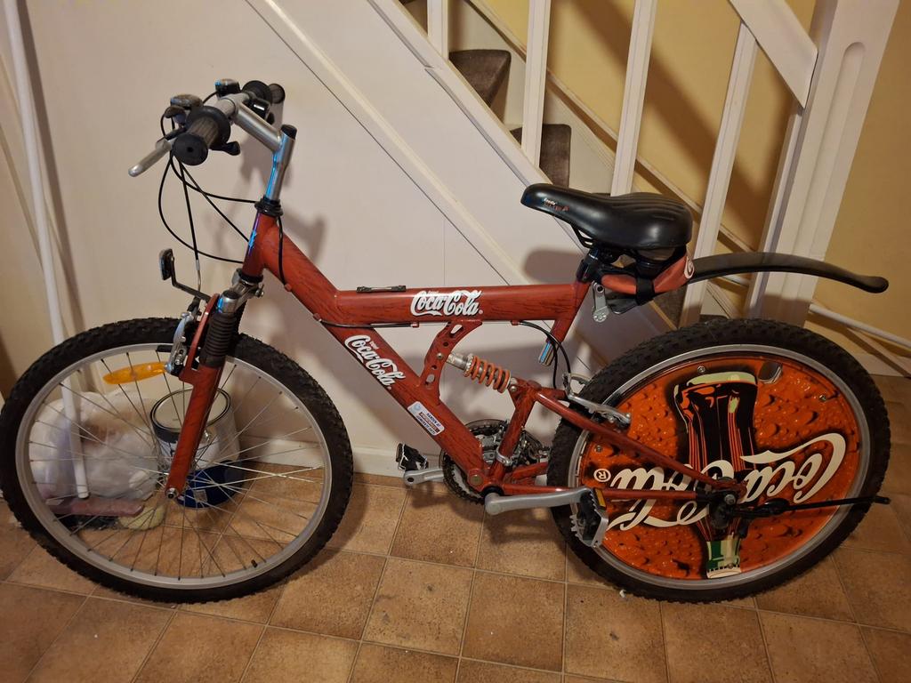 Coca-cola mountainbike, Fietsen en Brommers, Ophalen, Zo goed als nieuw