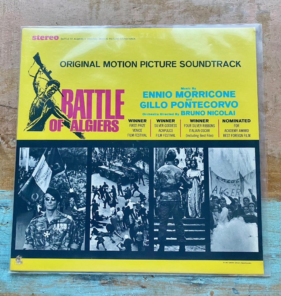 Ennio Morricone en Gillo Pontecorvo‎ — Slag bij Algiers, Cd's en Dvd's, Vinyl | Filmmuziek en Soundtracks, Ophalen of Verzenden