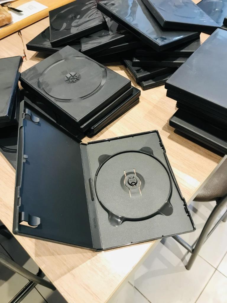 50 slanke DVD-doosjes, Nieuw, Ophalen of Verzenden, Dvd, Dubbellaags