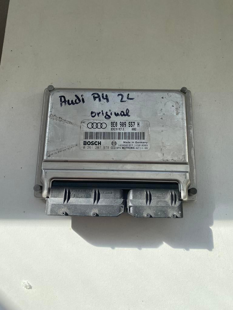 Audi A4 (B7) 2.0i (ALT) 8E0909557H Ecu, Auto-onderdelen, Elektronica en Kabels, Audi, Gebruikt, Ophalen of Verzenden