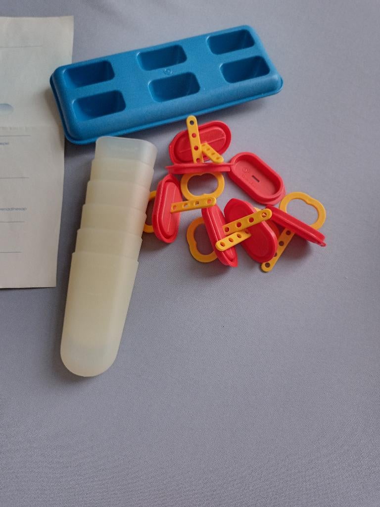 setje voor maken van 6 ijslolies (tuperware), Ophalen, Gebruikt