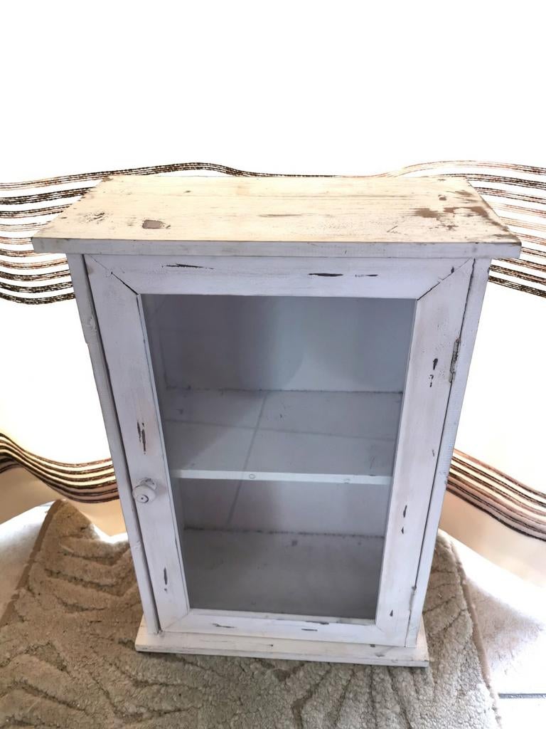 Armoire murale en bois blanc, état impeccable, Enlèvement ou Envoi, Comme neuf