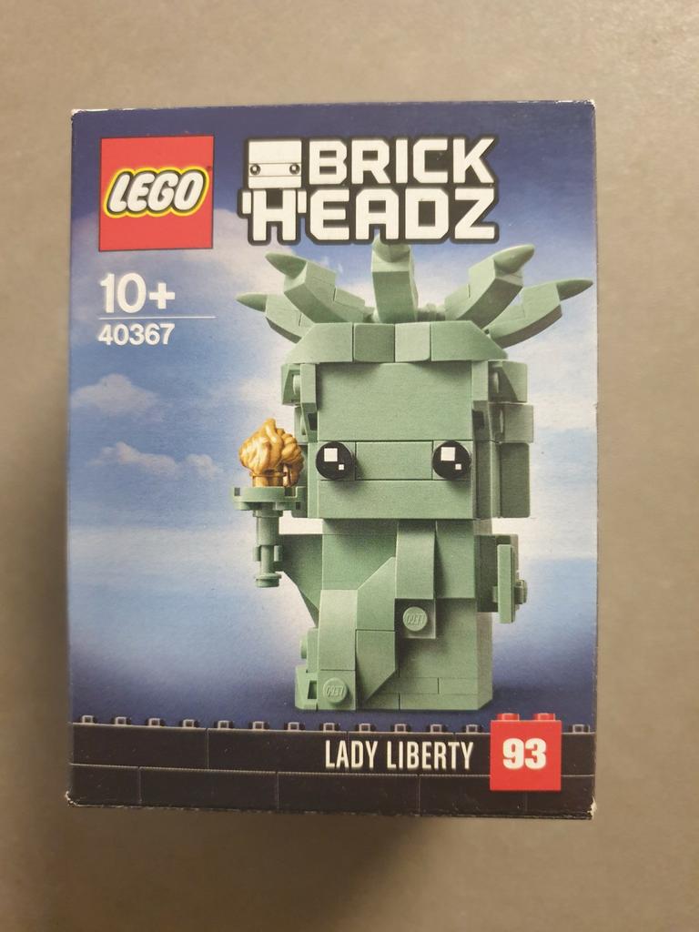 lego 40367 Brickheadz Lady Liberty retired set, Ophalen of Verzenden, Nieuw, Complete set, Lego