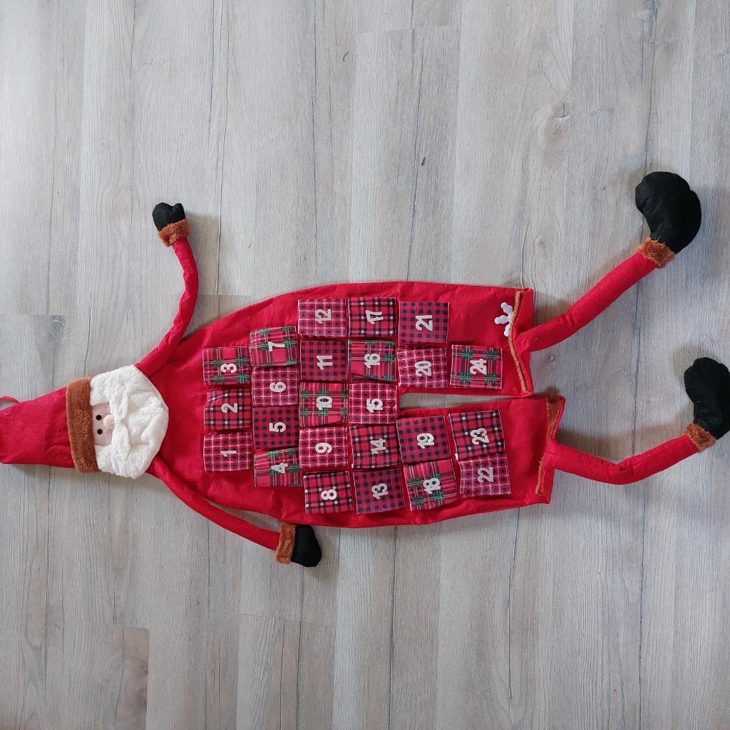 kerst adventkalender in kerstmanvorm, Enlèvement, Neuf