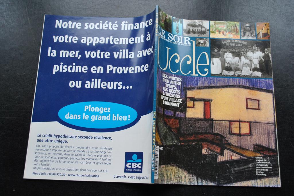 UCCLE Le Soir villages de Bruxelles Architecture Urbanisme, Livres, Histoire nationale, Enlèvement ou Envoi, Utilisé