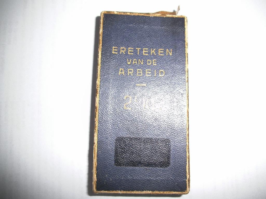 Ereteken van de Arbeid 2e klas, Verzamelen, Overige Verzamelen, Gebruikt, Ophalen of Verzenden