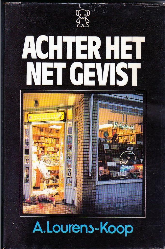 Achter het net gevist (Lourens-Koop), Boeken, Detectives, Gelezen, Ophalen of Verzenden