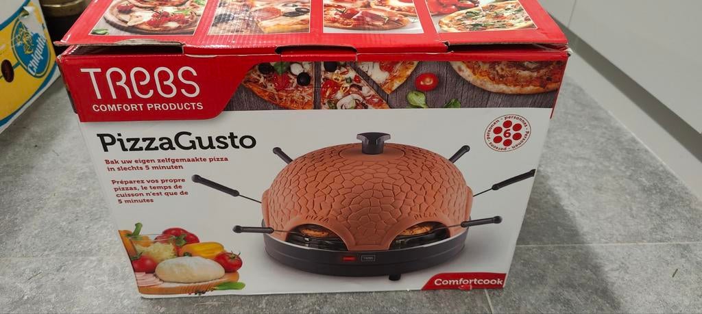 Pizza oven, Ophalen