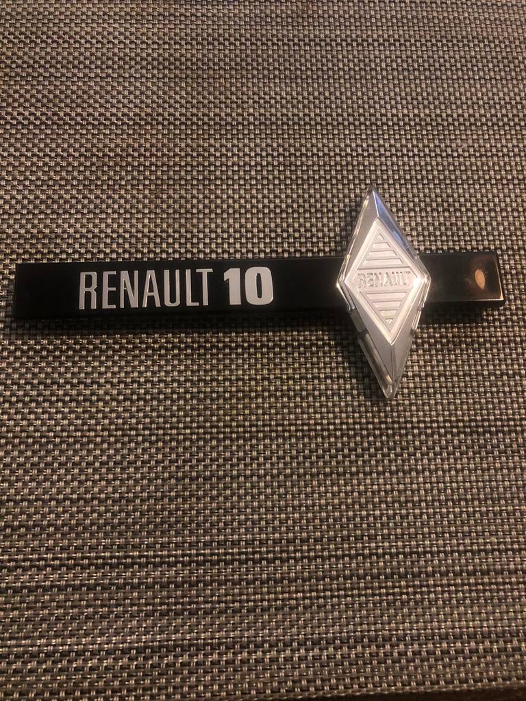emblème insigne logo Renault 10 r10, Enlèvement, Renault