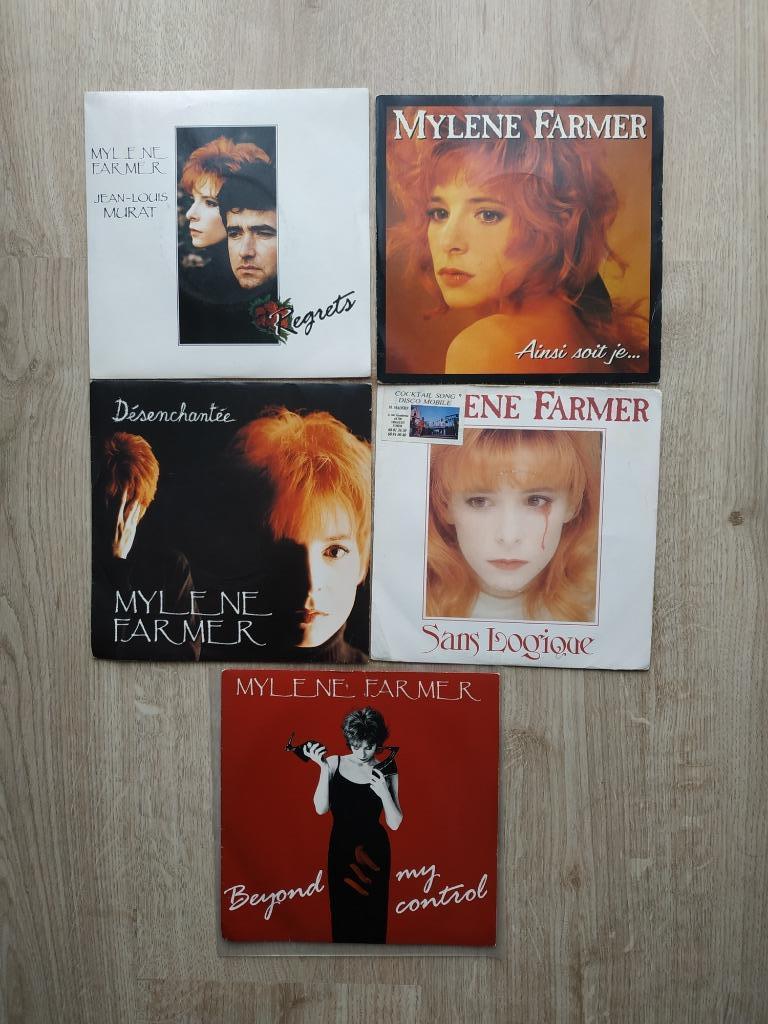 MYLÈNE FARMER SET VAN 5 STUKS, Verzenden