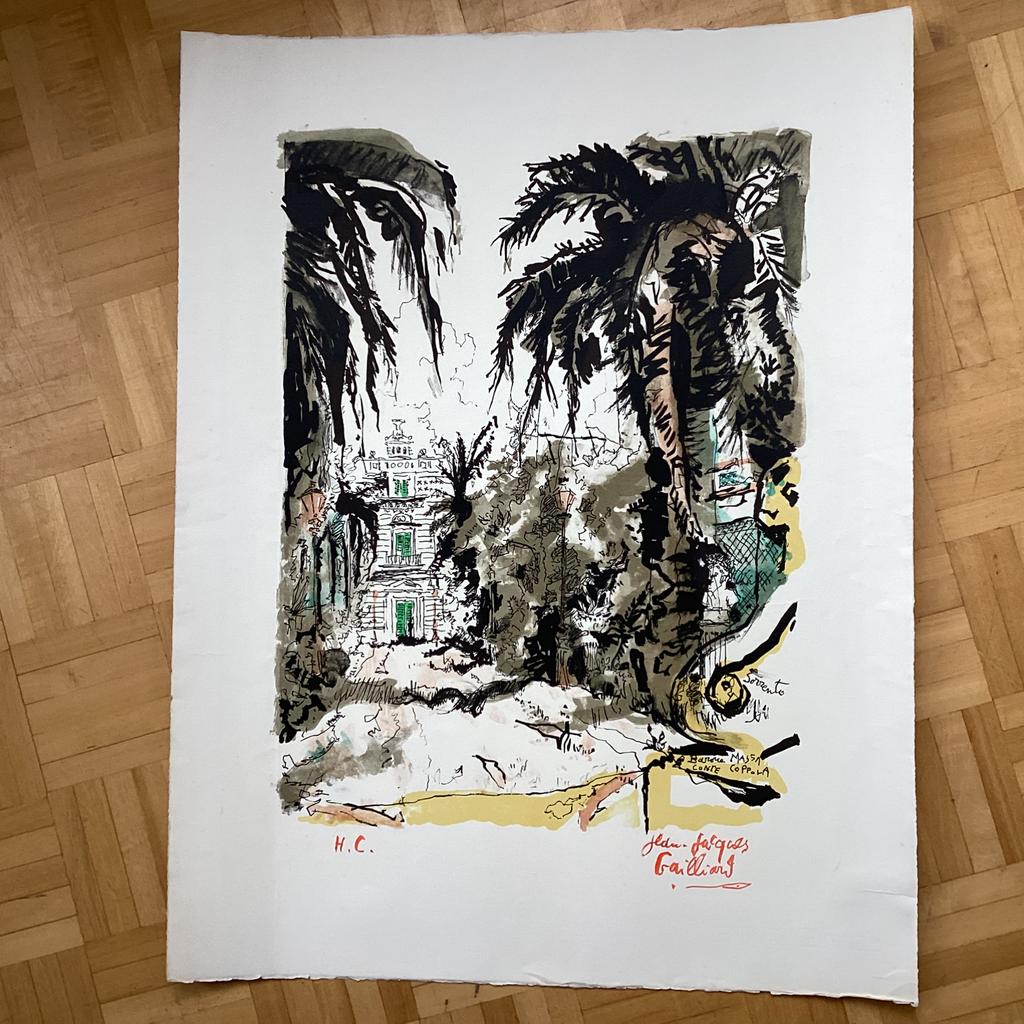 J.J. GAILLIARD - lithographie