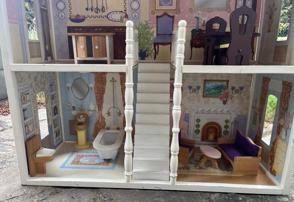 meubeltjes voor poppenhuis, Kinderen en Baby's, Speelgoed | Poppenhuizen, Ophalen, Gebruikt, Poppenhuis