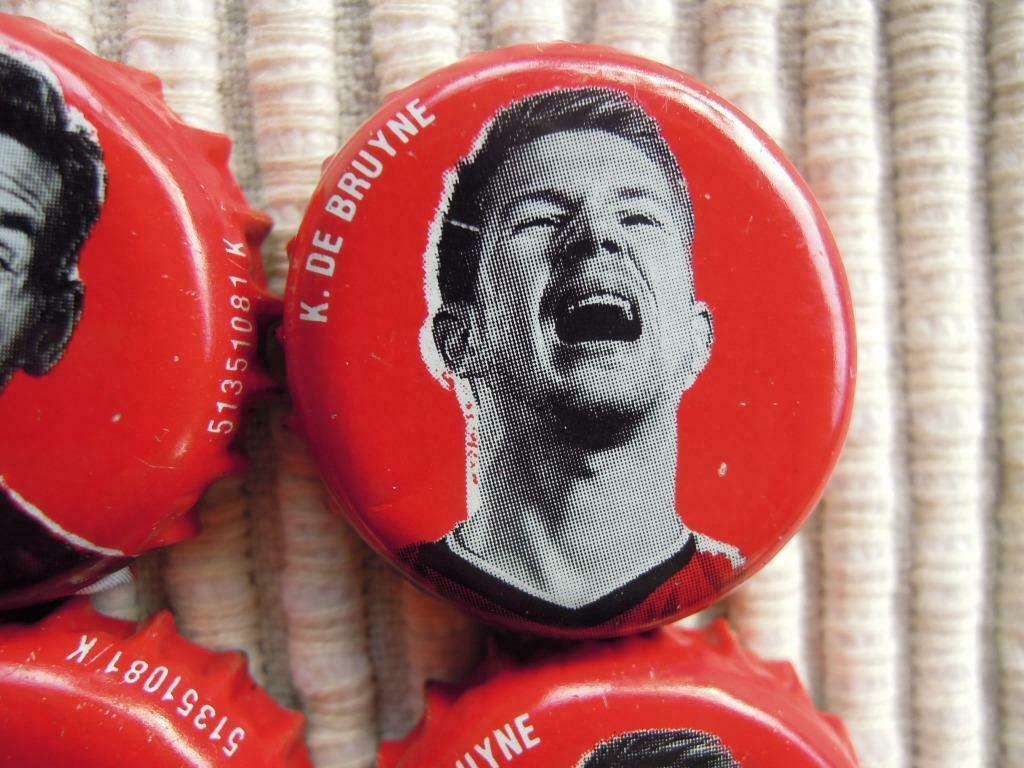 De Bruyne kroonkurk Jupiler Rode Duivel, Ophalen of Verzenden, Gebruikt, Jupiler