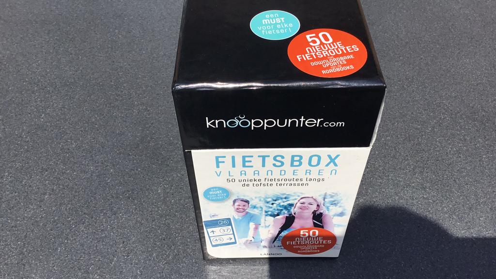 Knooppunter fietsbox Vlaanderen, Boeken, Ophalen, Zo goed als nieuw