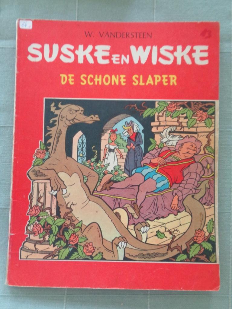 Suske en Wiske - De Schone Slaper (1e druk 1965), Ophalen of Verzenden