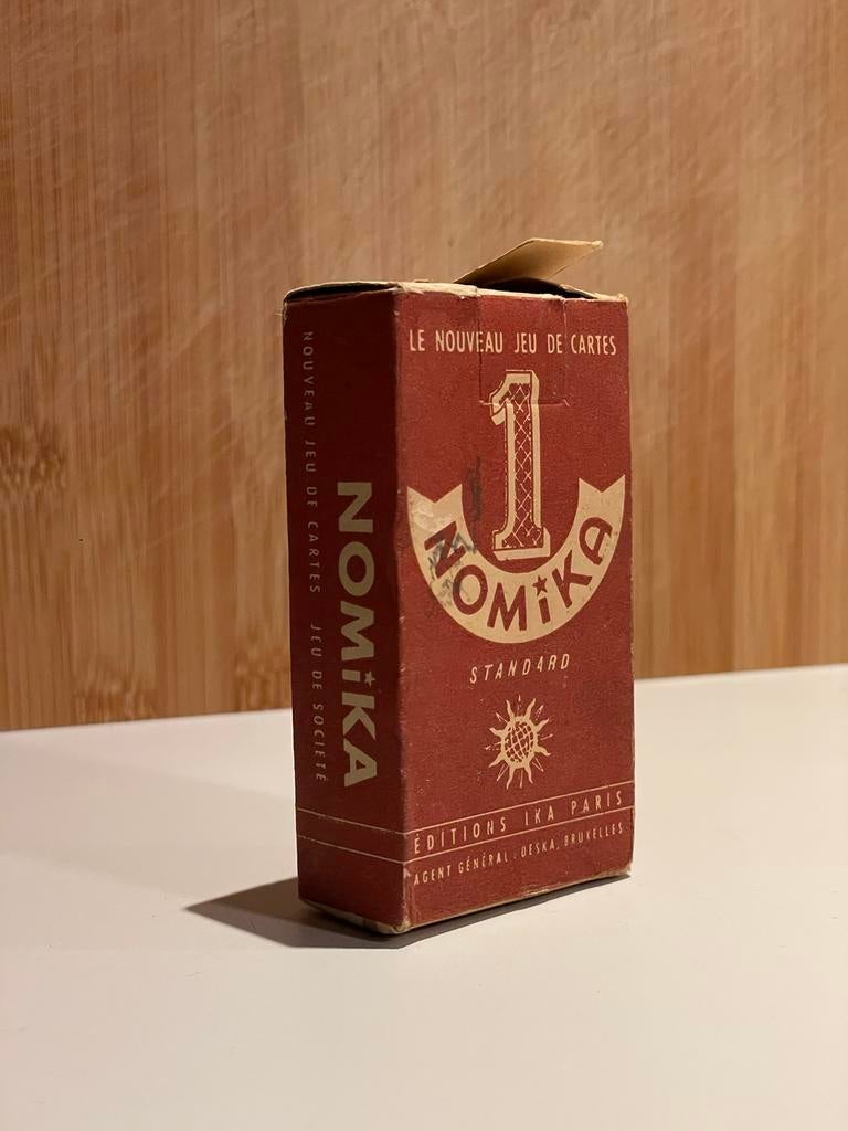 Ancien jeu de cartes « NOMIKA — Éditions IKA Paris » (1947), Enlèvement ou Envoi, Comme neuf