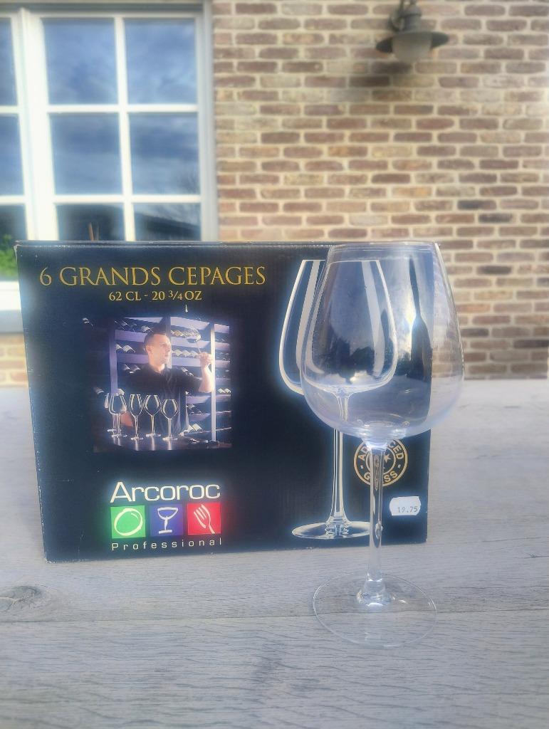 zeer mooie nieuwe wijnglazen, ideaal voor de feestdagen!, Ophalen, Nieuw, Overige typen