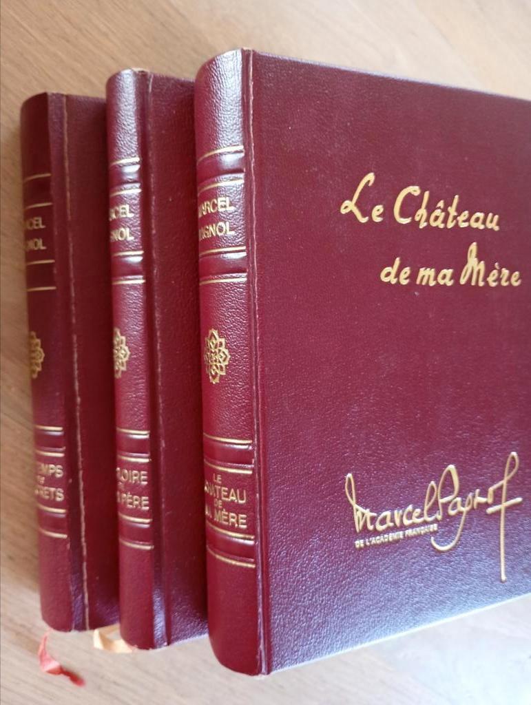 Marcel Pagnol Souvenirs d'enfance 3 vol ill Dubout TBE, Enlèvement ou Envoi, Utilisé, Europe autre, Marcel Pagnol.