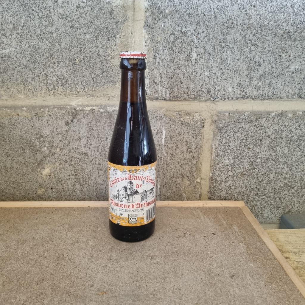 Bouteille de bière Cuvée des Hauts Voués (modèle 2), Collections, Enlèvement ou Envoi, Utilisé, Bouteille(s), Autres marques
