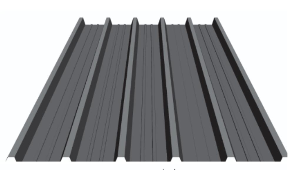 Tôles de toiture , bac acier , véritable 1er choix, Doe-het-zelf en Bouw, Dakpannen en Dakbedekking, Nieuw, Overige typen, Metaal