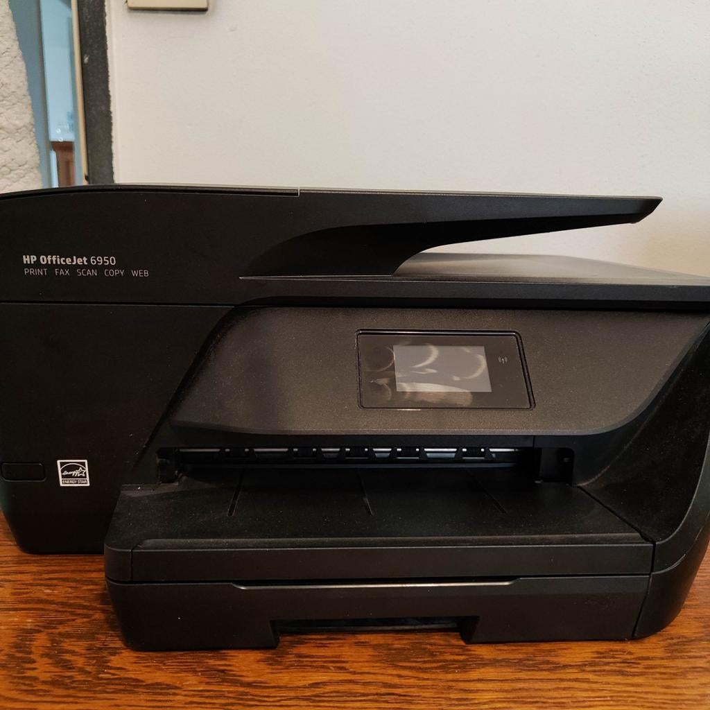 HP printer Office Jet 6950, Ophalen, Faxen, Printer