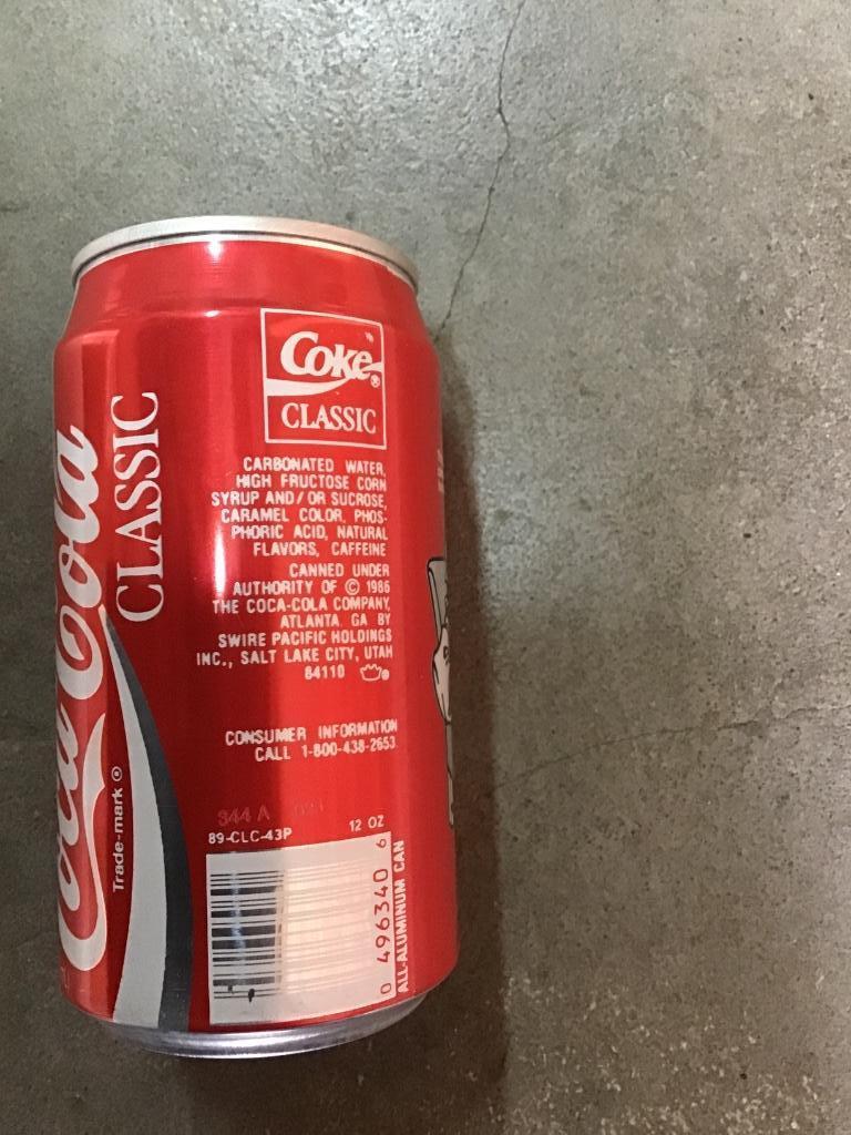Coca-Cola blikje usa kerstman, Verzenden, Gebruikt, Verpakking