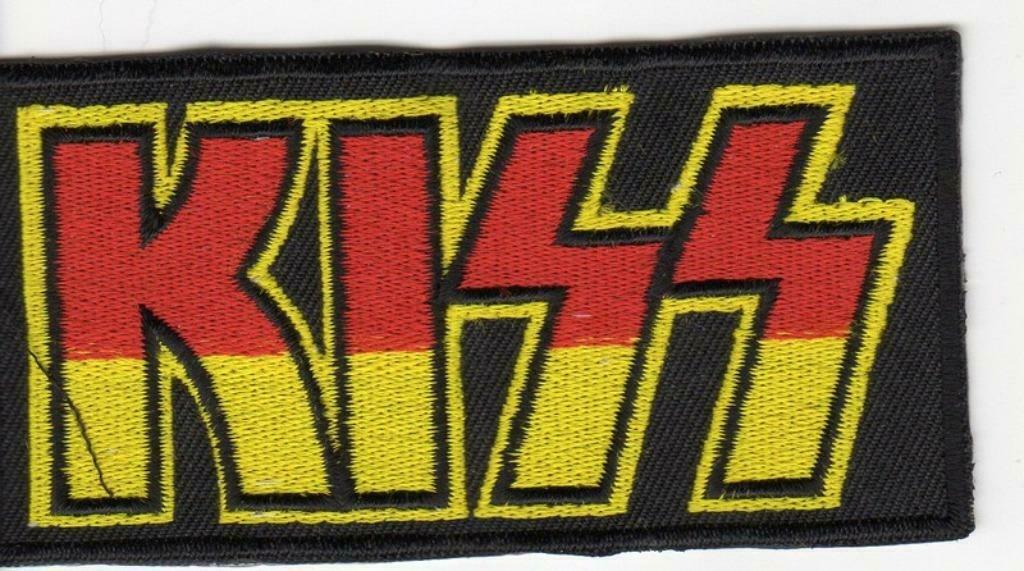 Patch KISS - 98 x 50 mm, Enlèvement ou Envoi, Neuf, Vêtements