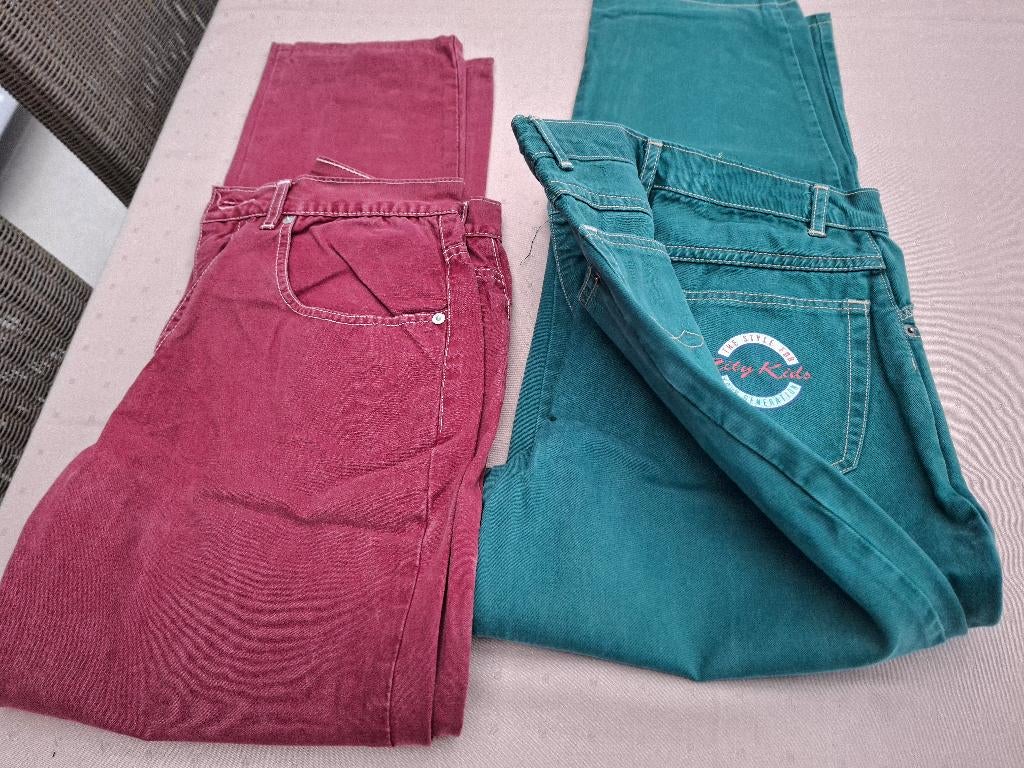 Te koop tienerkleding maat 176 (2 lange broeken), Ophalen, Gebruikt, Broek