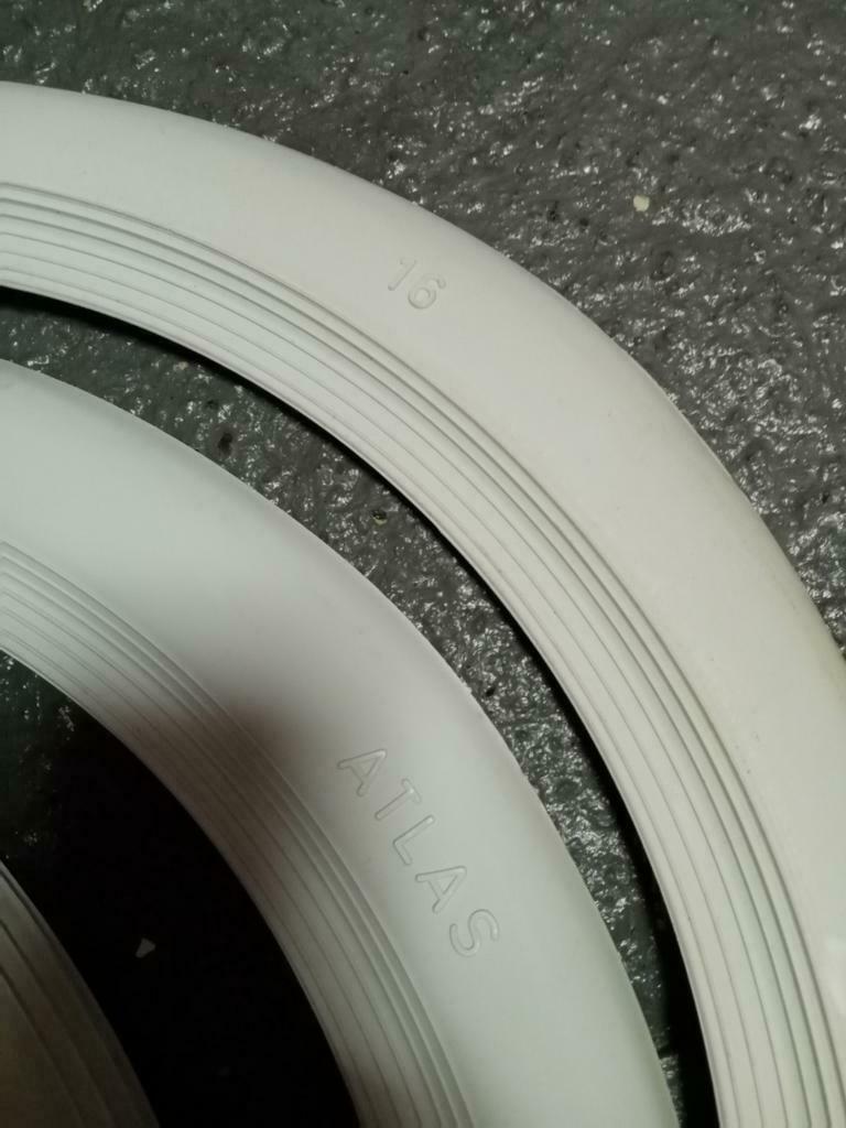 ATLAS white wall 16" x4, Ophalen of Verzenden