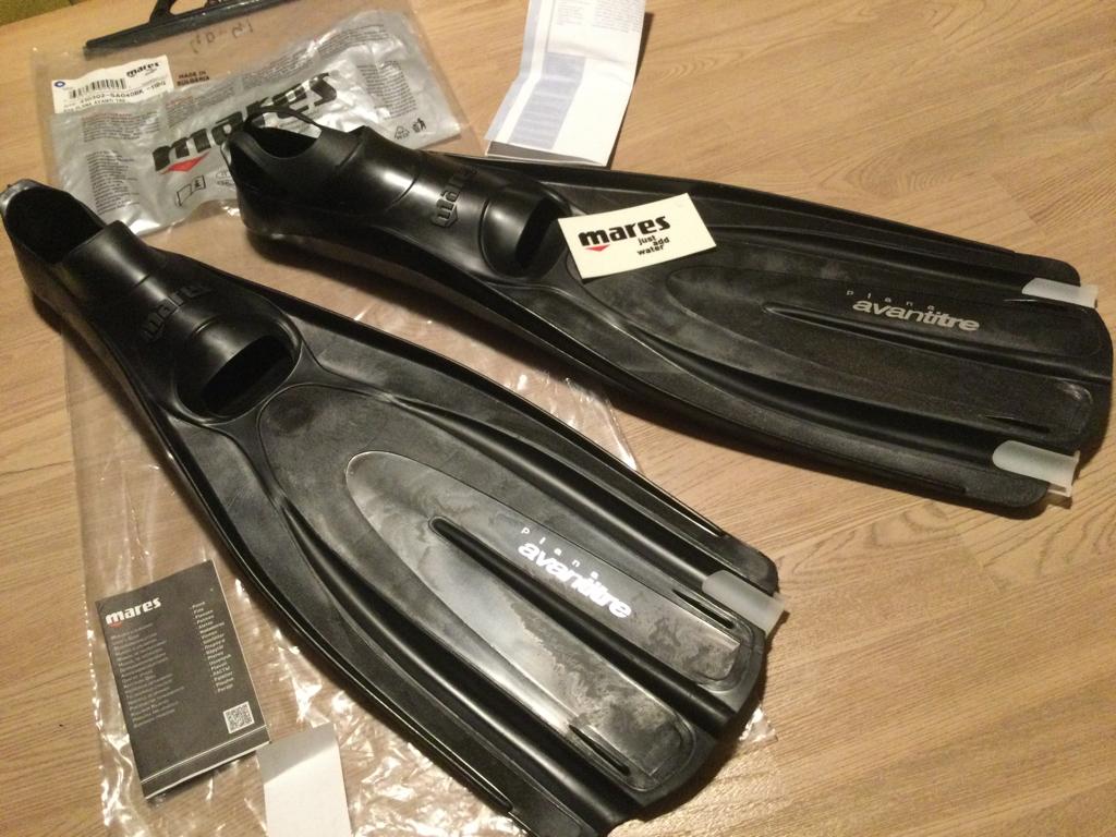 Uit Reststock : Mares Plana Avantitre Black 40/41 Nieuw, Watersport en Boten, Ophalen of Verzenden, Nieuw, Zwem- of Duikvliezen