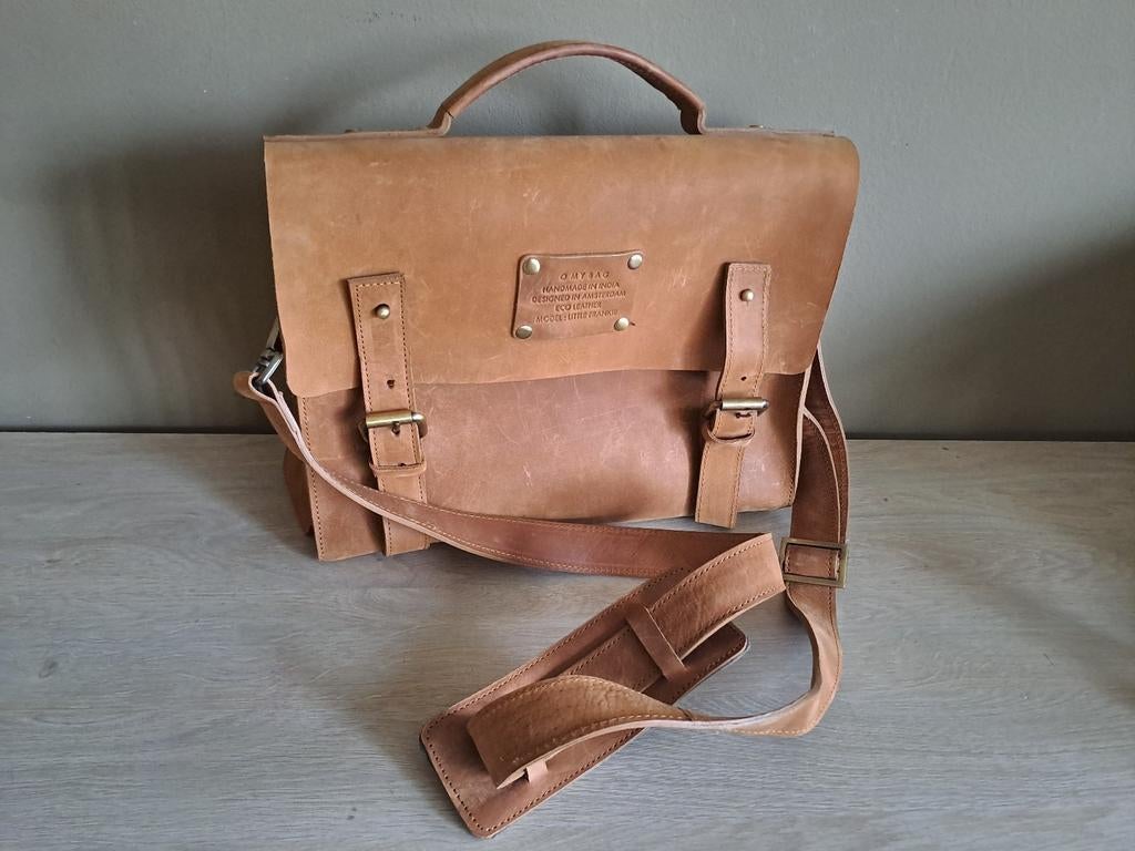 Nieuw handtas O My Bag handmade leather Little Frankie, Handtassen en Accessoires, Ophalen, Nieuw, Handtas