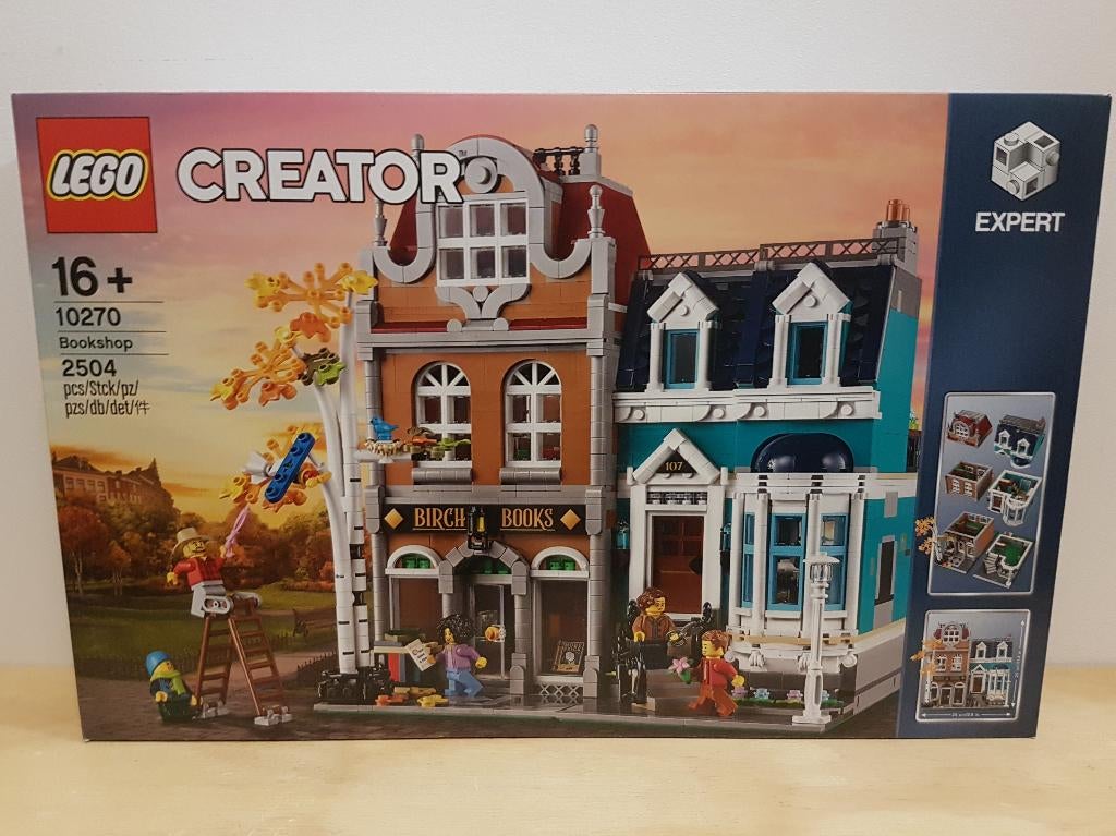 (GESEALD) Lego 10270 Bookshop, Ophalen of Verzenden, Nieuw, Complete set, Lego