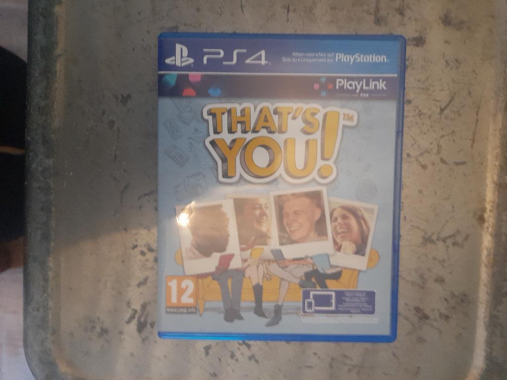 PS4 That's You, Games en Spelcomputers, Verzenden, Zo goed als nieuw, Vanaf 18 jaar, Eén computer